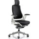 Zure Black Fabric Ergonomic Office Chair